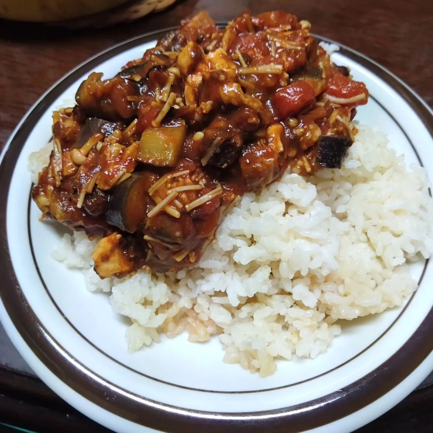 これが、うわさの痩せるカレー(⁠ ⁠ꈍ⁠ᴗ⁠ꈍ⁠)