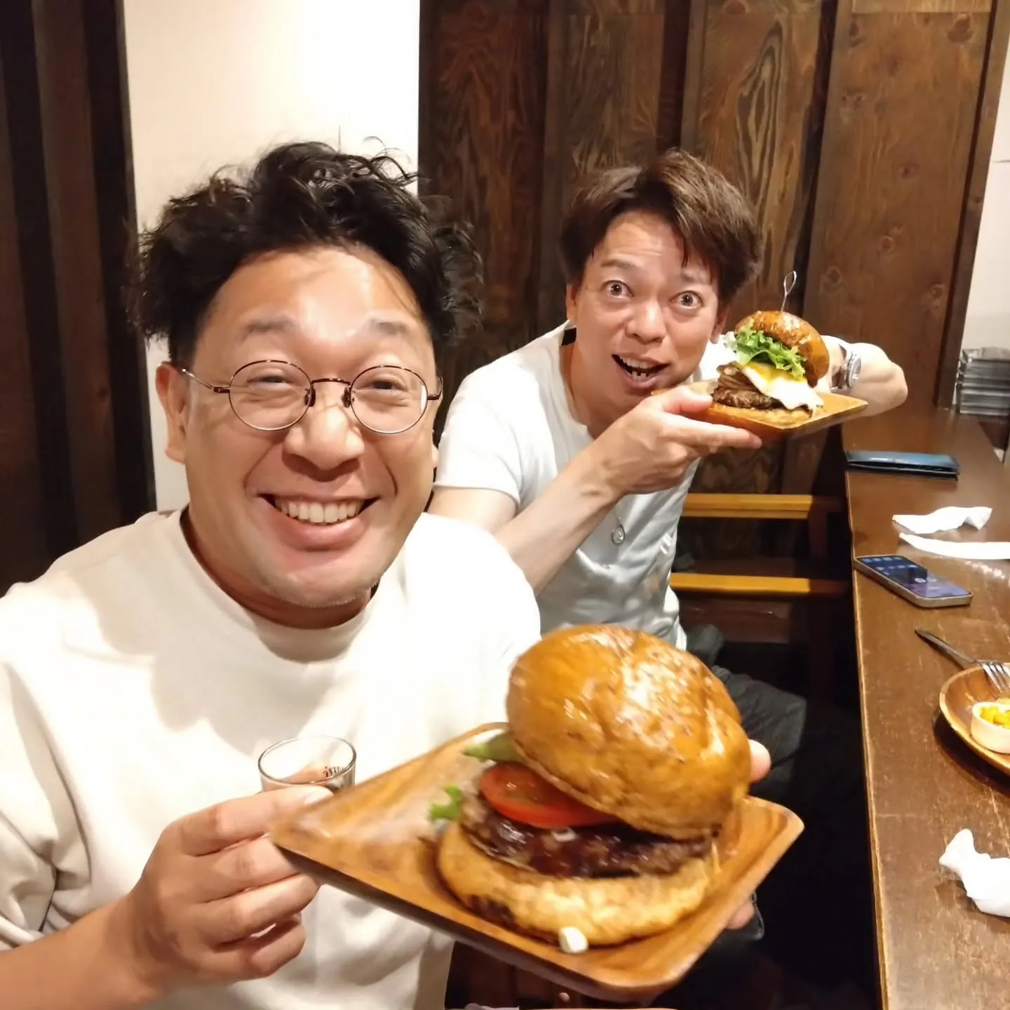 実さんと、松井さんと