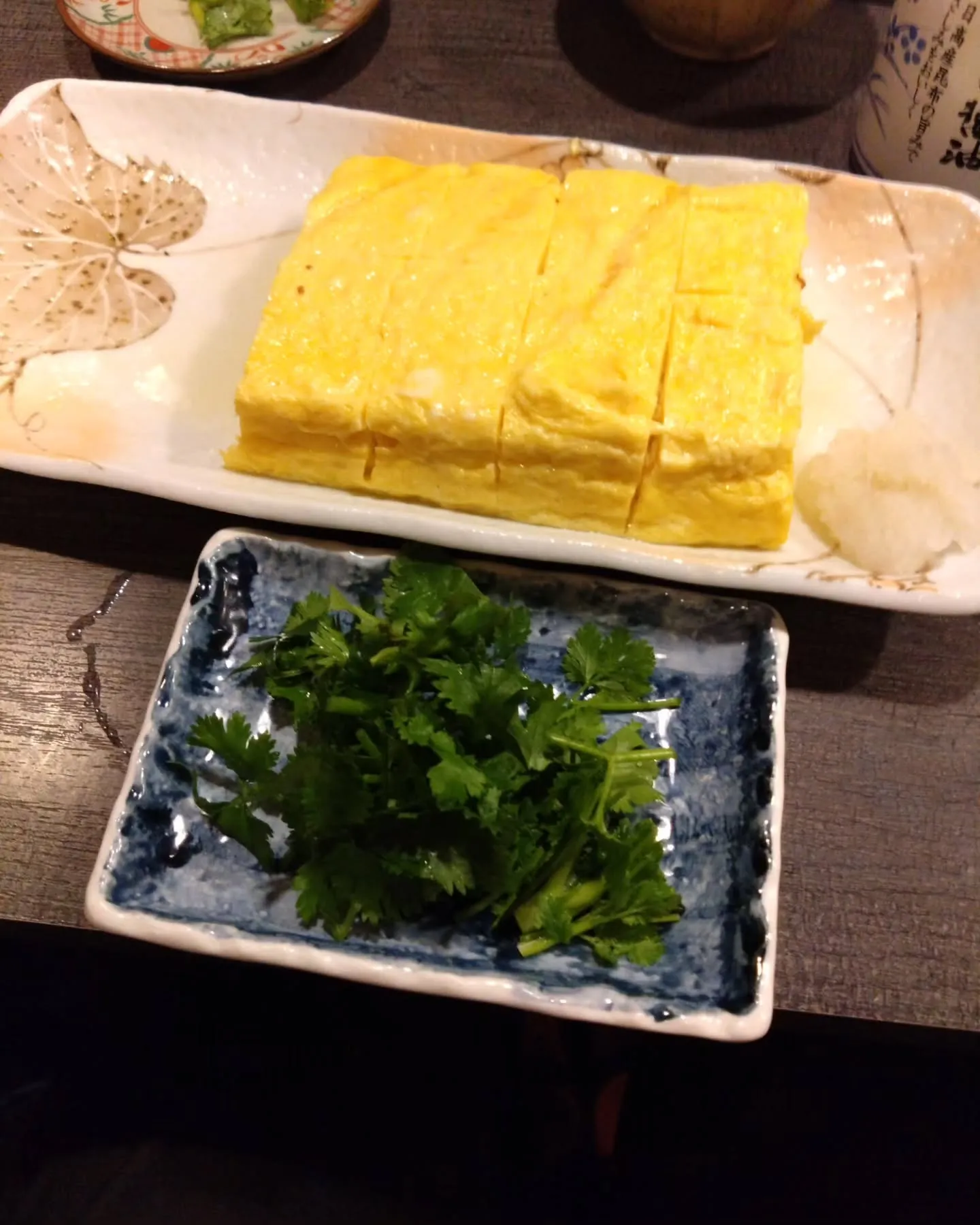 育てたパクチーを実食