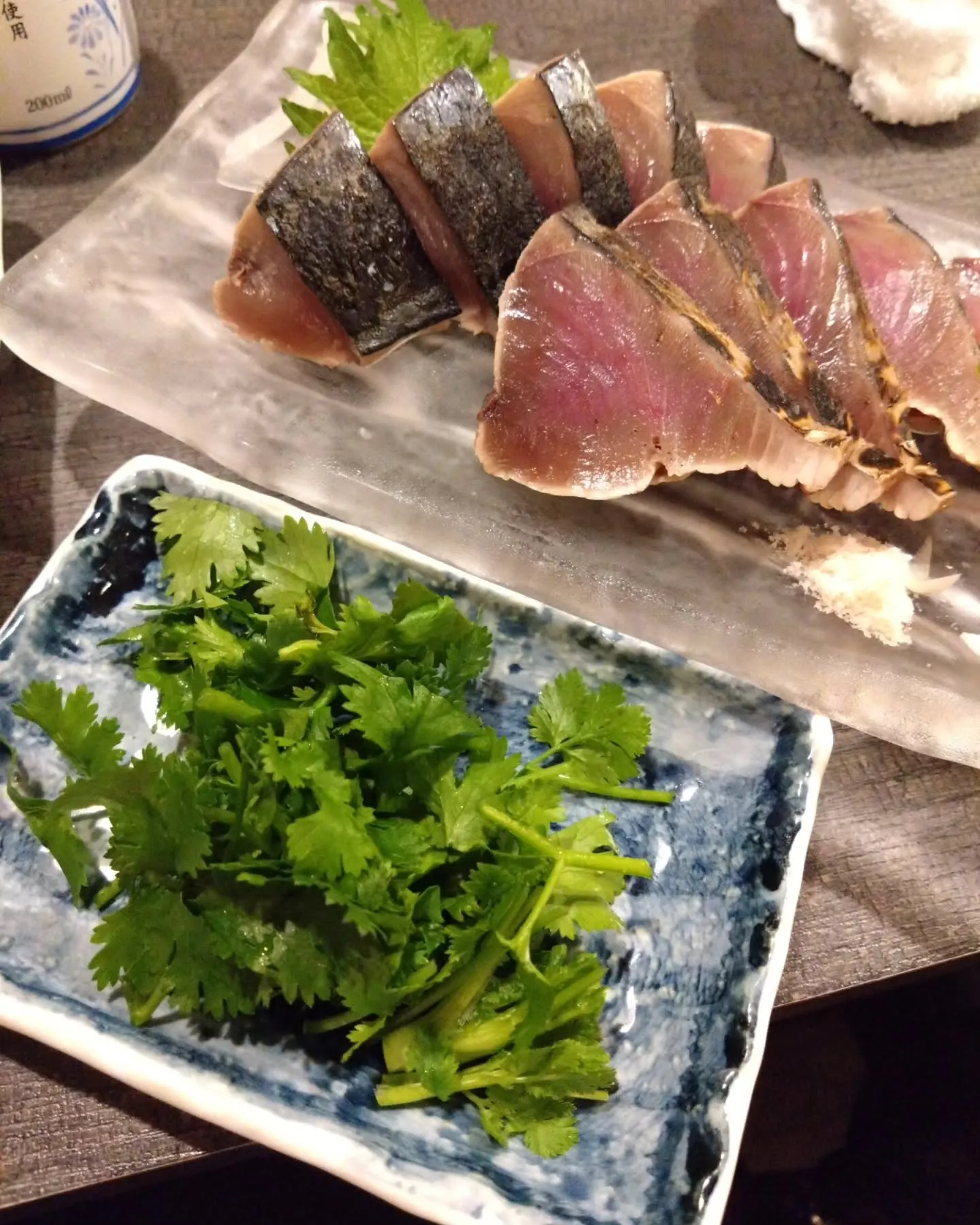 育てたパクチーを実食