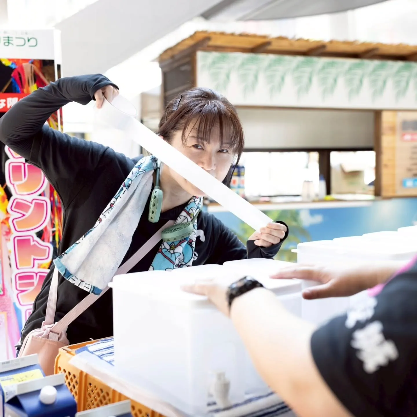 七夕まつり、グループLINEの写真より