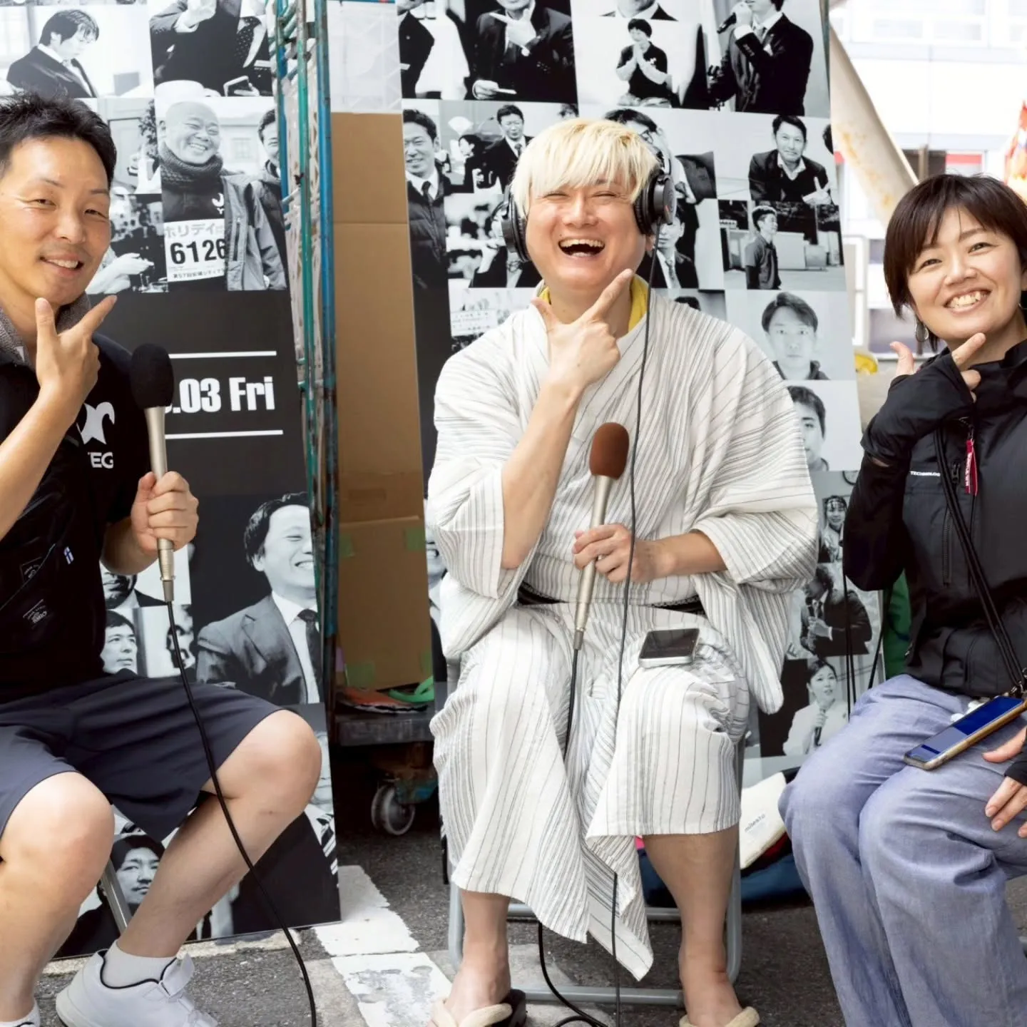 七夕まつり、グループLINEの写真より