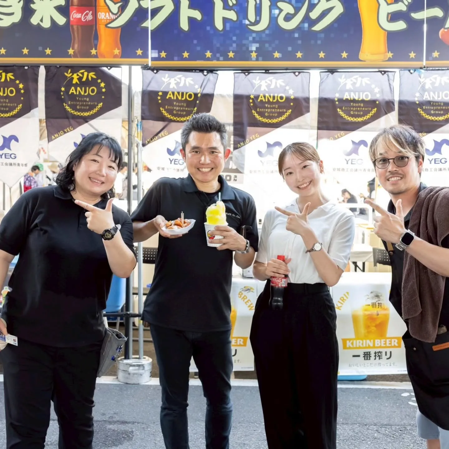 七夕まつり、グループLINEの写真より