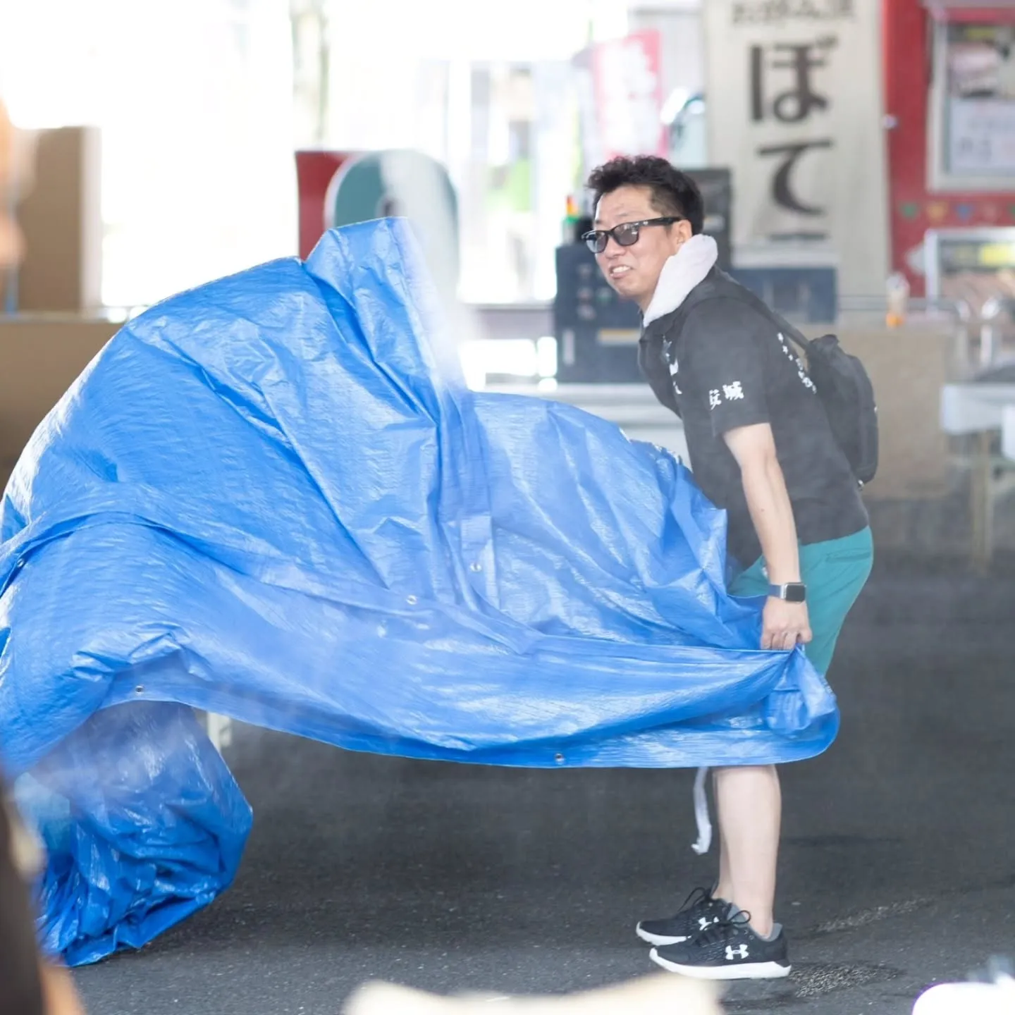 七夕まつり、グループLINEの写真より