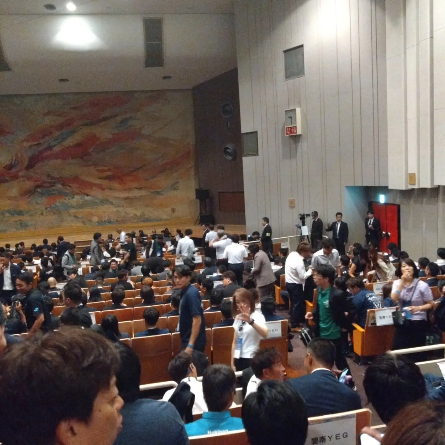 商工会議所の知り合いがやってる防災のイベントに行ってきました